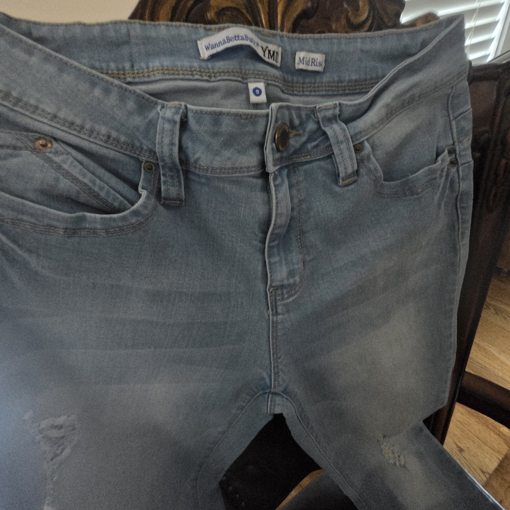 YMI Light Blue Women's Jeans Size 9.